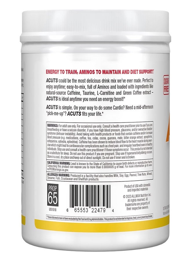 أول ماكس أمينوكتس (أكتس)، مشروب طاقة غني بالأحماض الأمينية مع التورين، إل-كارنيتين، مستخلص حبوب البن الأخضر، بنكهة بينا كولادا، 210 غرام - 30 حصة - Image 2